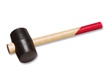 Киянка резиновая, 225 г, черная резина, деревянная ручка в Нижневартовске